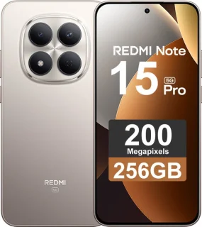 Redmi Note 15 Pro smartphone - Titanium
