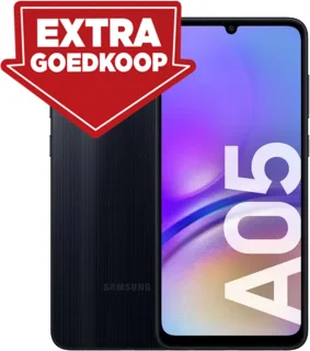 Samsung Galaxy A05 64GB Zwart - Smartphone