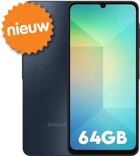Samsung Galaxy A06 64GB Zwart Dual SIM