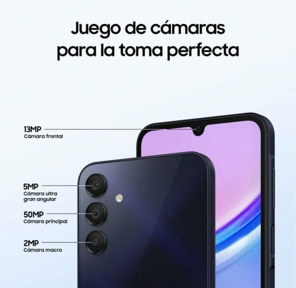 Samsung Galaxy A15 4G 256GB Blue Black