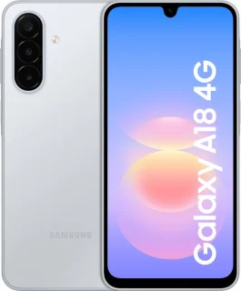 Samsung Galaxy A18 4G smartphone 128GB zilver