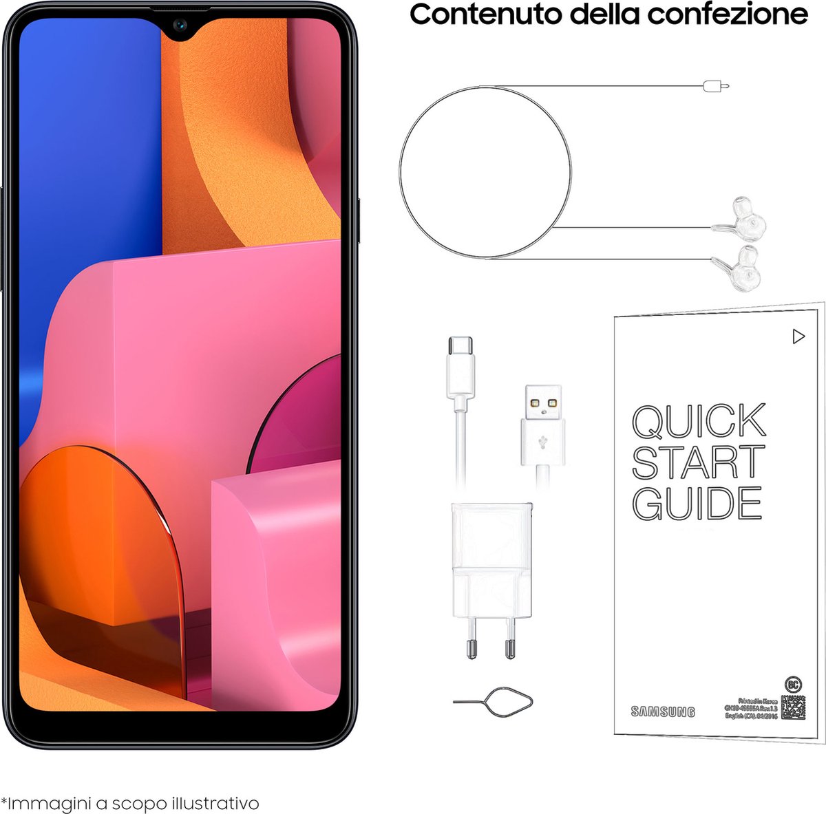 Samsung Galaxy A20s 32GB Zwart