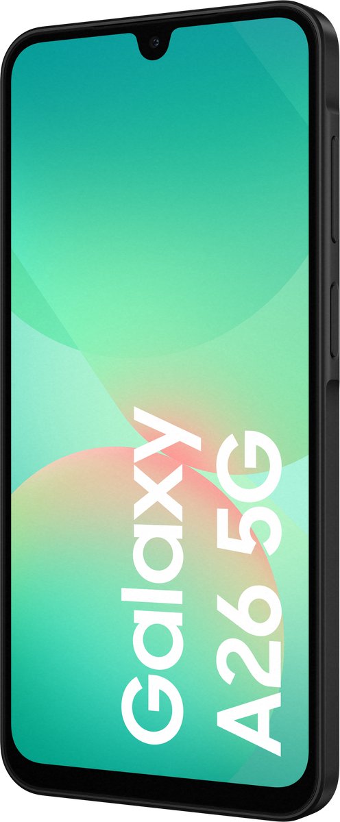 Samsung Galaxy A26 5G 128GB Black + Clear Case