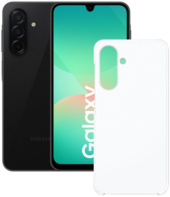 Samsung Galaxy A26 5G 128GB Black + Clear Case