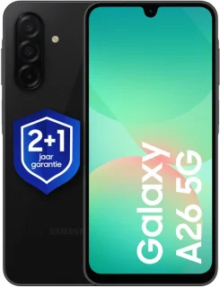 Samsung Galaxy A26 5G 128GB Zwart