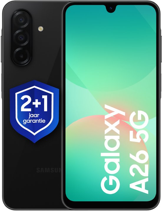 Samsung Galaxy A26 5G 256GB Zwart review