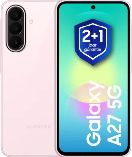 Samsung Galaxy A27 5G - 256GB - Light Pink +1 jaar extra garantie