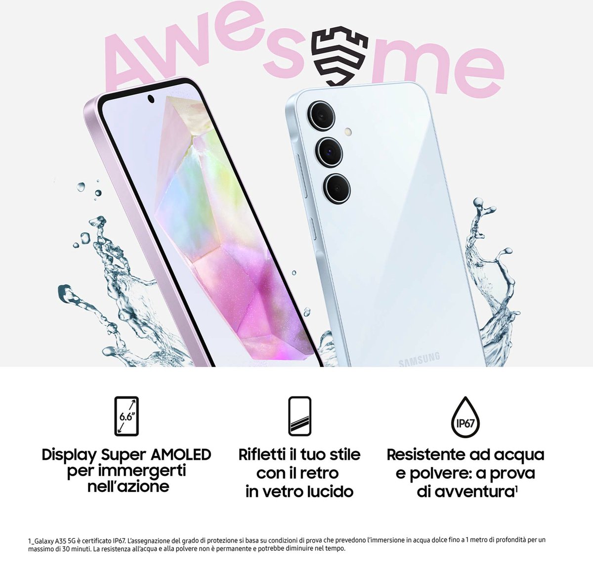 Samsung Galaxy A35 5G Dual Sim 6GB 128GB Awesome Lilac