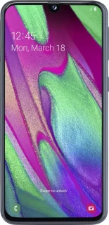 Samsung Galaxy A40 64GB Zwart