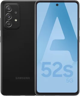 Samsung Galaxy A52s 5G 128GB Zwart