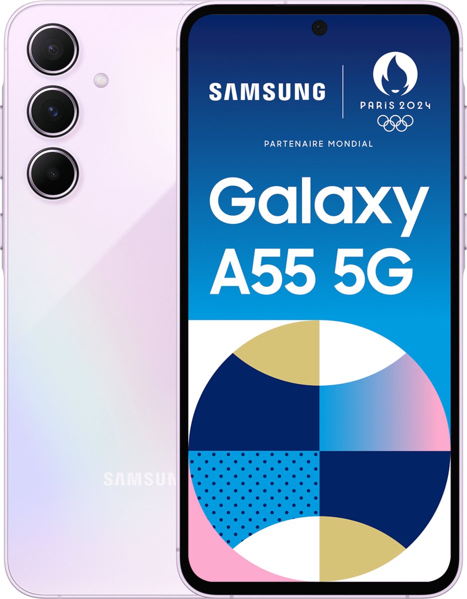Samsung Galaxy A55 5G 128GB Awesome Lilac