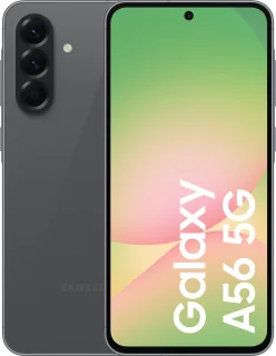 Samsung Galaxy A56 5G 256GB Awesome Graphite inclusief Silicone Case Black