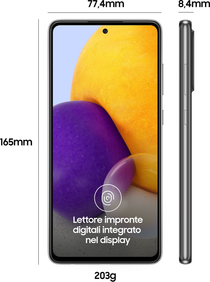 Samsung Galaxy A72 4G 128GB Awesome Black
