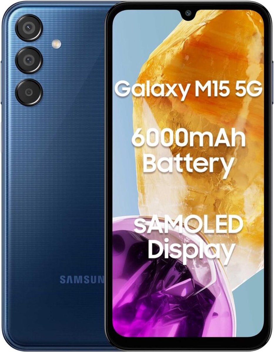 Samsung Galaxy M15 5G 128GB Blauw