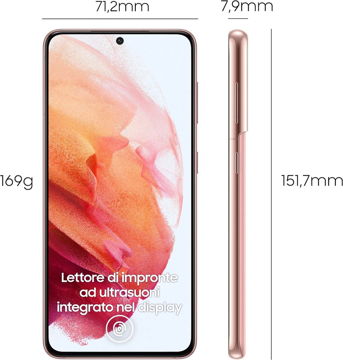 Samsung Galaxy S21 5G 128GB Phantom Pink