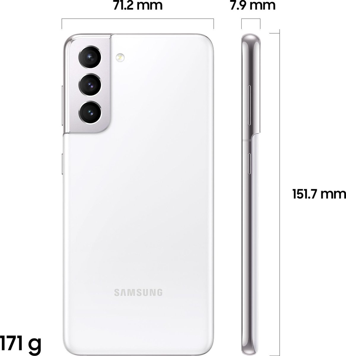 Samsung Galaxy S21 5G 128GB Phantom White