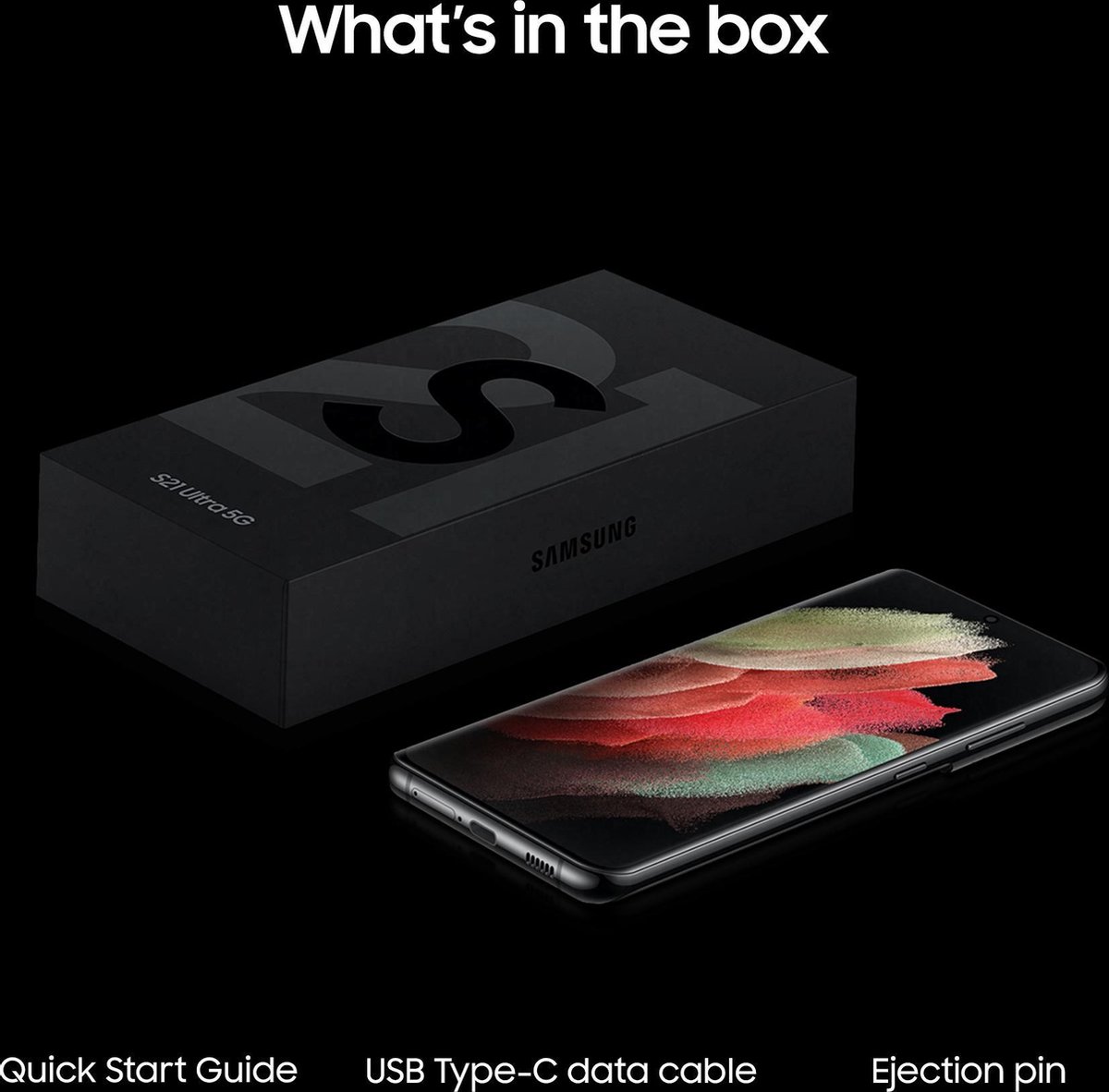 Samsung Galaxy S21 Ultra 128GB Phantom Black 5G