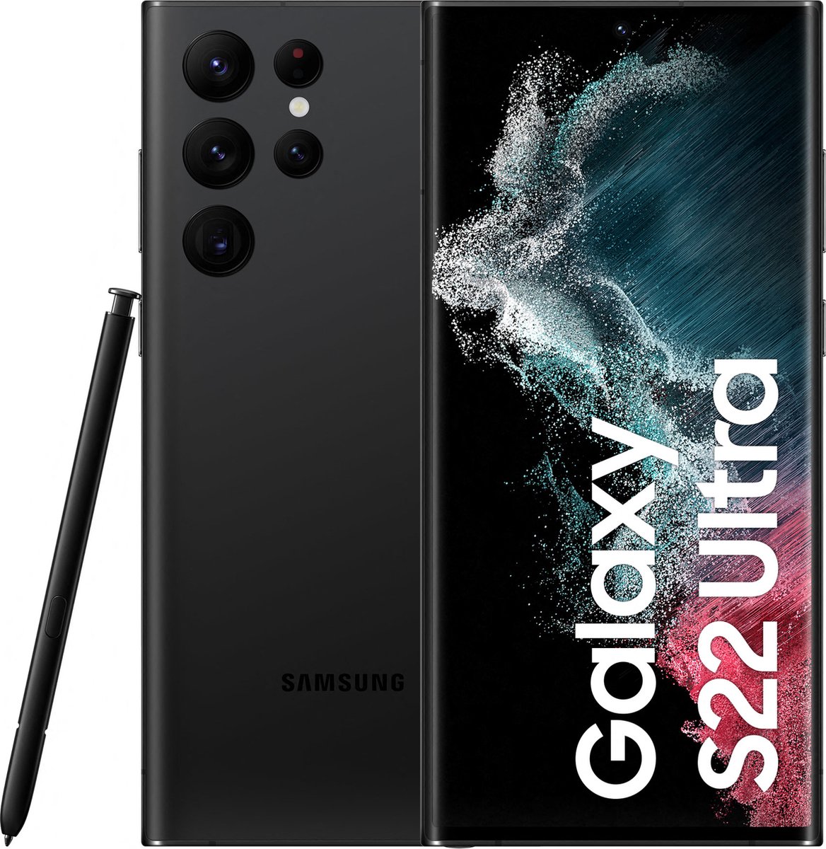 Samsung Galaxy S22 Ultra 5G SM-S908B 256GB Zwart