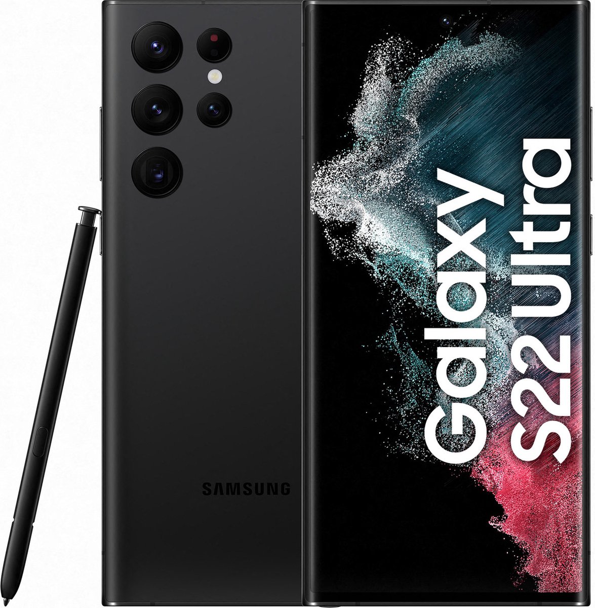 Samsung Galaxy S22 Ultra Enterprise Edition SM-S908B 8GB 128GB Zwart