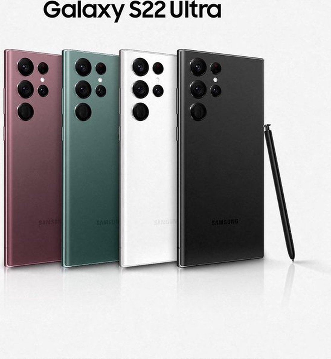 Samsung Galaxy S22 Ultra Enterprise Edition SM-S908B 8GB 128GB Zwart