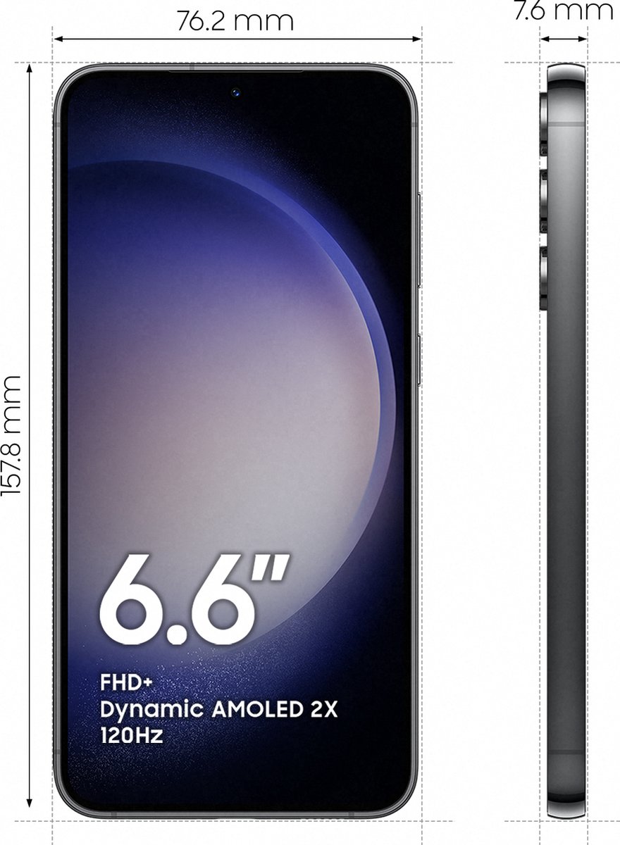 Samsung Galaxy S23+ 256GB Zwart