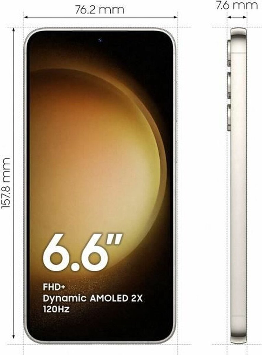 Samsung Galaxy S23 Plus 5G 256GB Cream