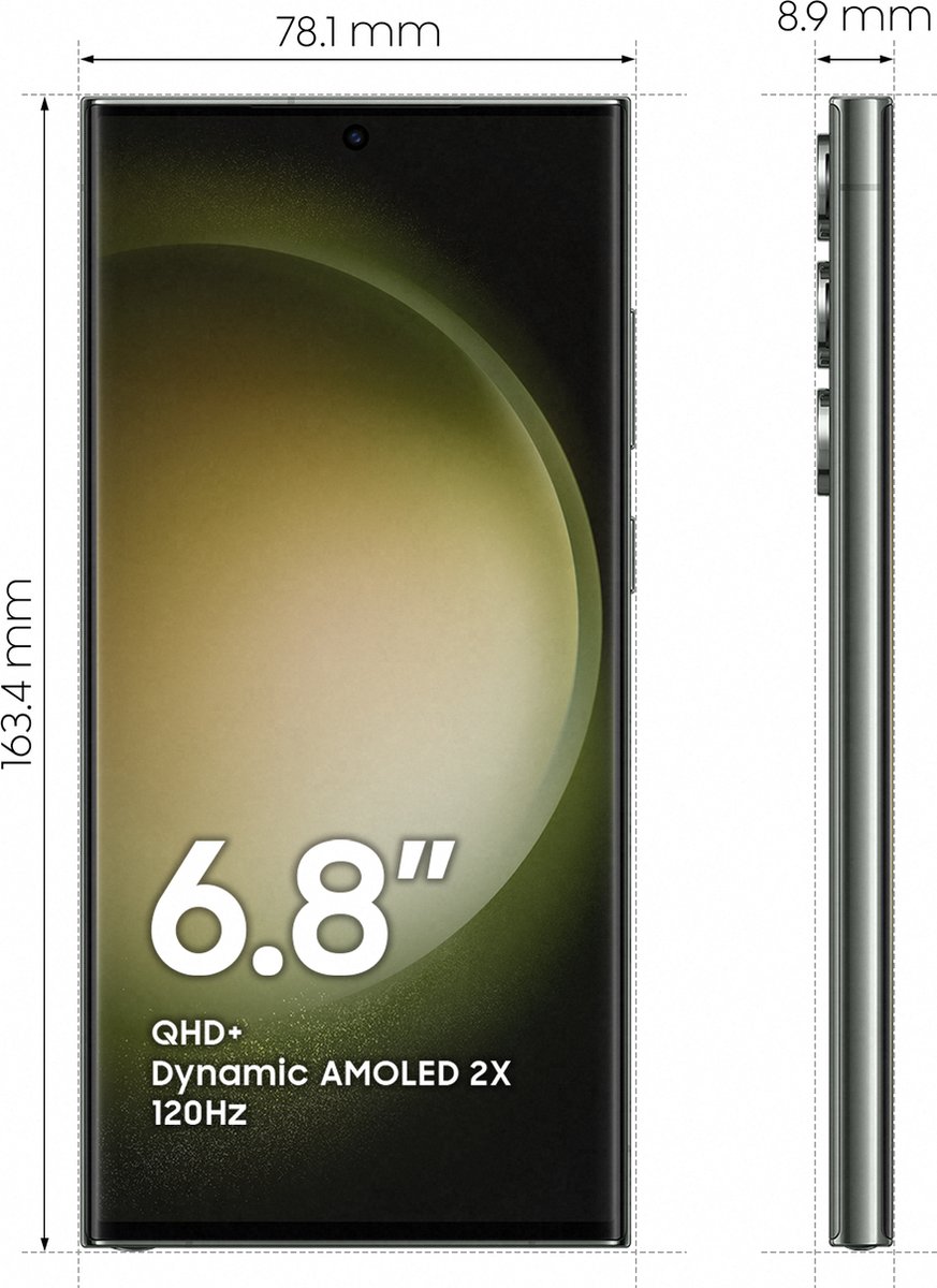 Samsung Galaxy S23 Ultra 8GB 256GB Green Dual SIM