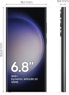 Samsung Galaxy S23 Ultra smartphone 512GB Phantom Black