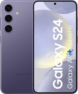 De Samsung Galaxy S24 5G 128GB Cobalt Violet in één oogopslag