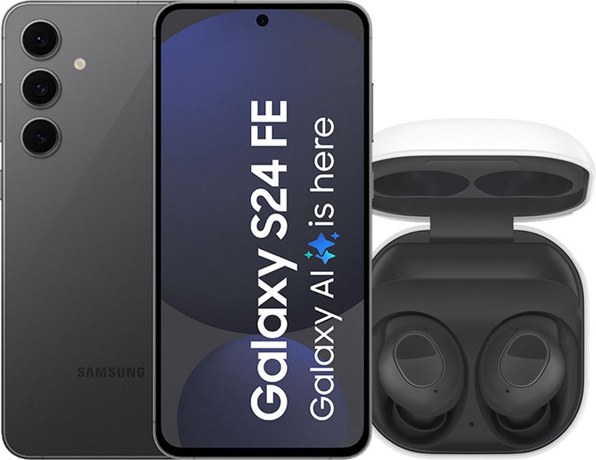 Samsung Galaxy S24 FE 128GB Graphite + Galaxy Buds FE