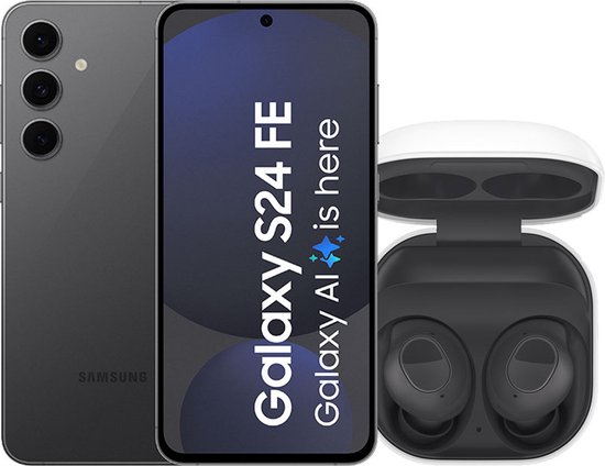 Samsung Galaxy S24 FE 128GB Graphite + Galaxy Buds FE