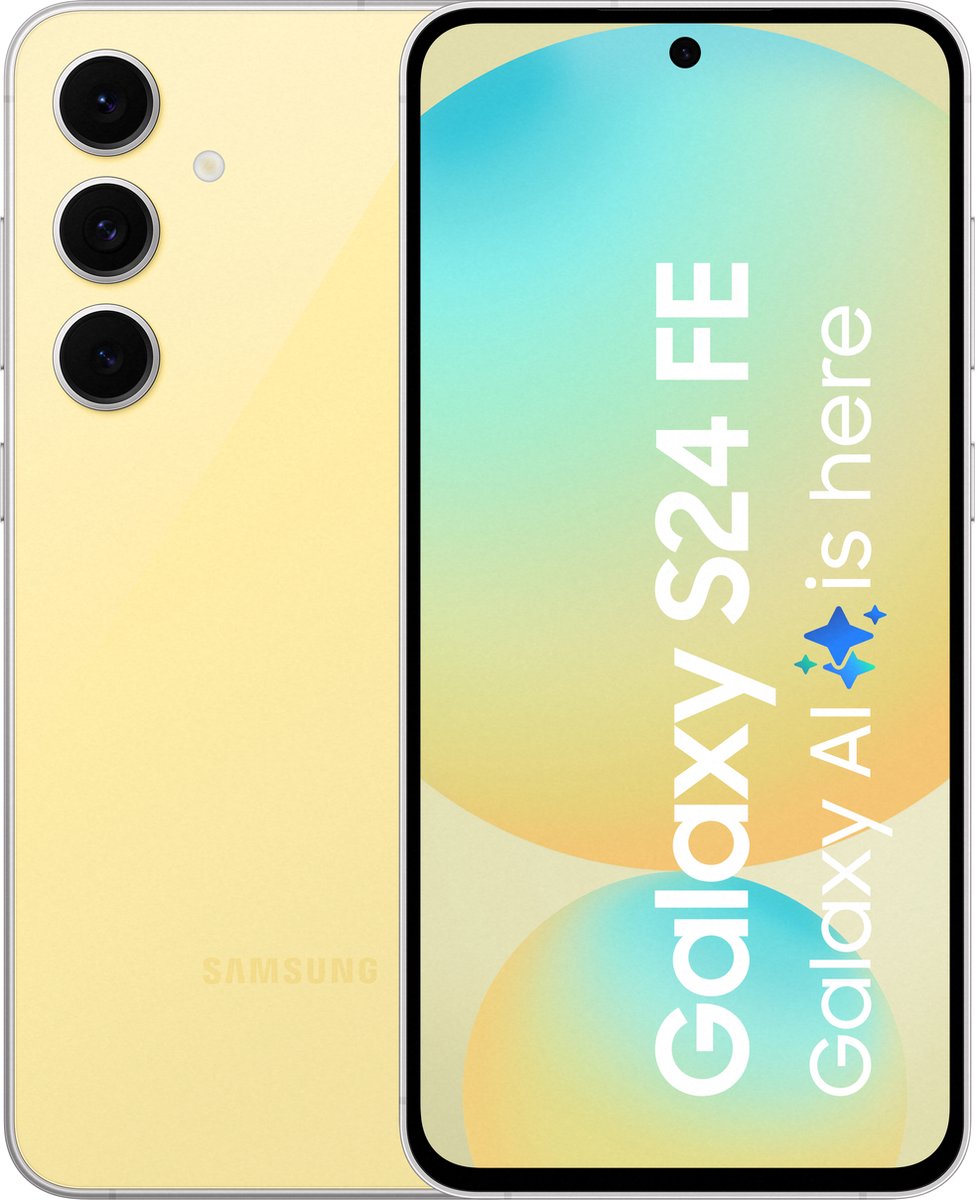 De Samsung Galaxy S24 FE 128GB Yellow in één oogopslag
