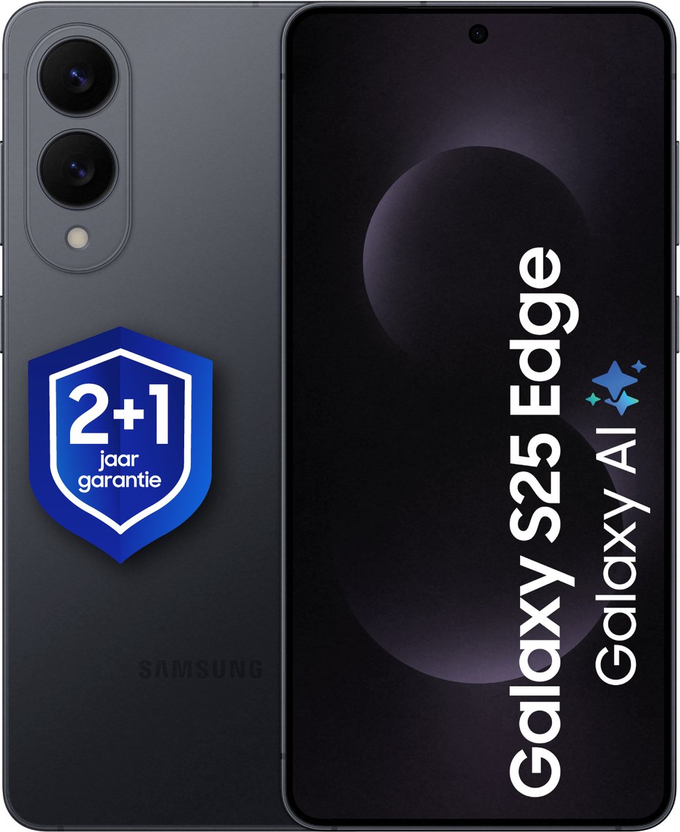 De Samsung Galaxy S25 Edge 5G 512GB Titanium Jet Black in één oogopslag