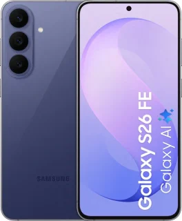 Samsung Galaxy S26 FE smartphone 128GB blueberry