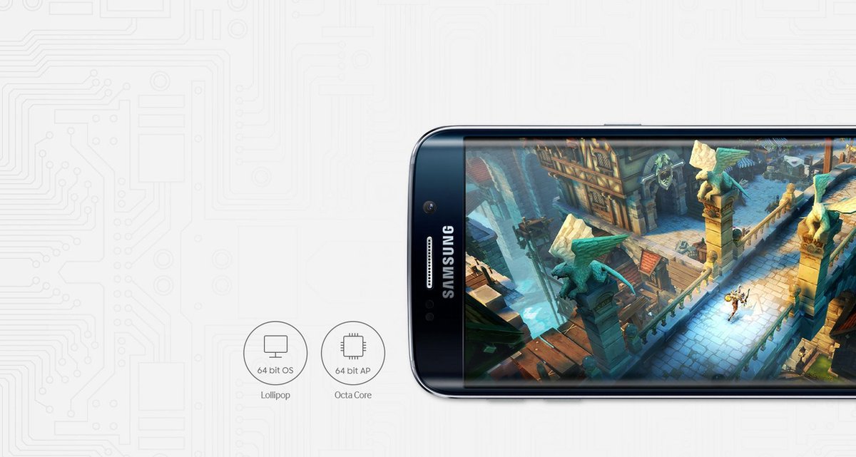 Samsung Galaxy S6 Edge 64GB Wit