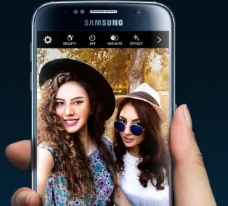 Samsung Galaxy S6 SM-G920F Black Mobile Phone