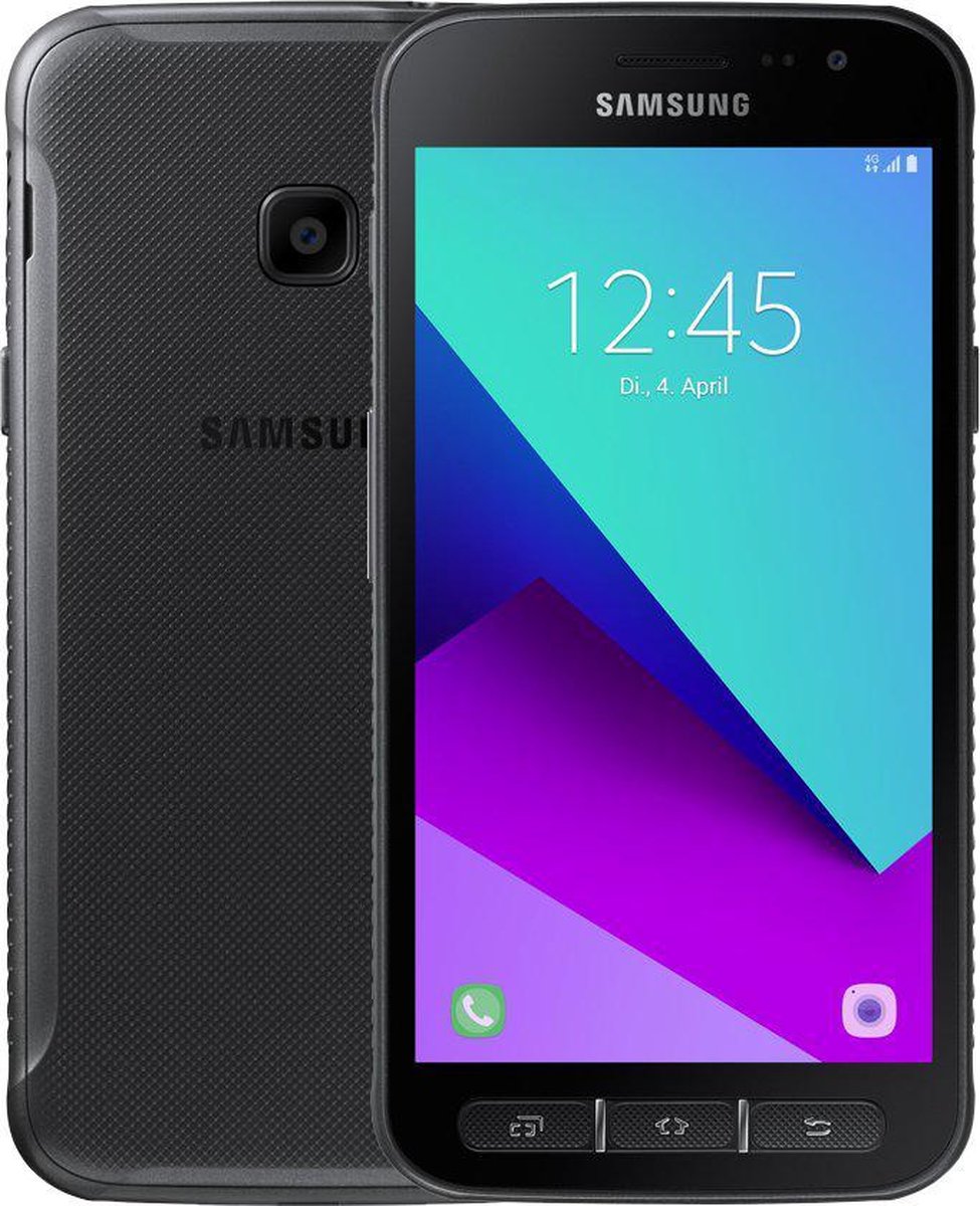 De Samsung Galaxy Xcover 4 Zwart 16GB in één oogopslag