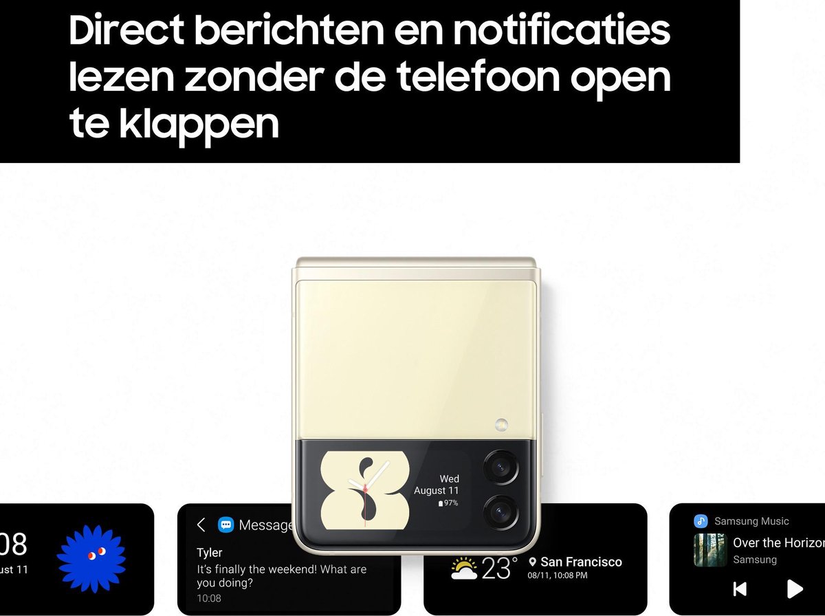 Samsung Galaxy Z Flip3 5G 256GB Cream
