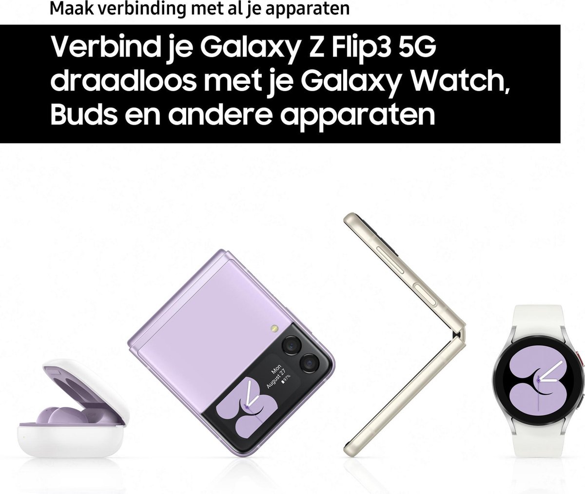 Samsung Galaxy Z Flip3 5G 256GB Cream