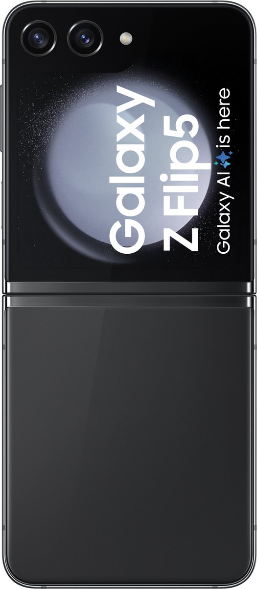 Wat vinden we goed aan de Samsung Galaxy Z Flip5 5G Dual Sim 8GB 256GB Graphite