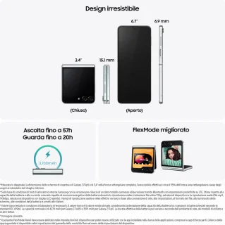Samsung Galaxy Z Flip5 5G Dual Sim 8GB 256GB Graphite