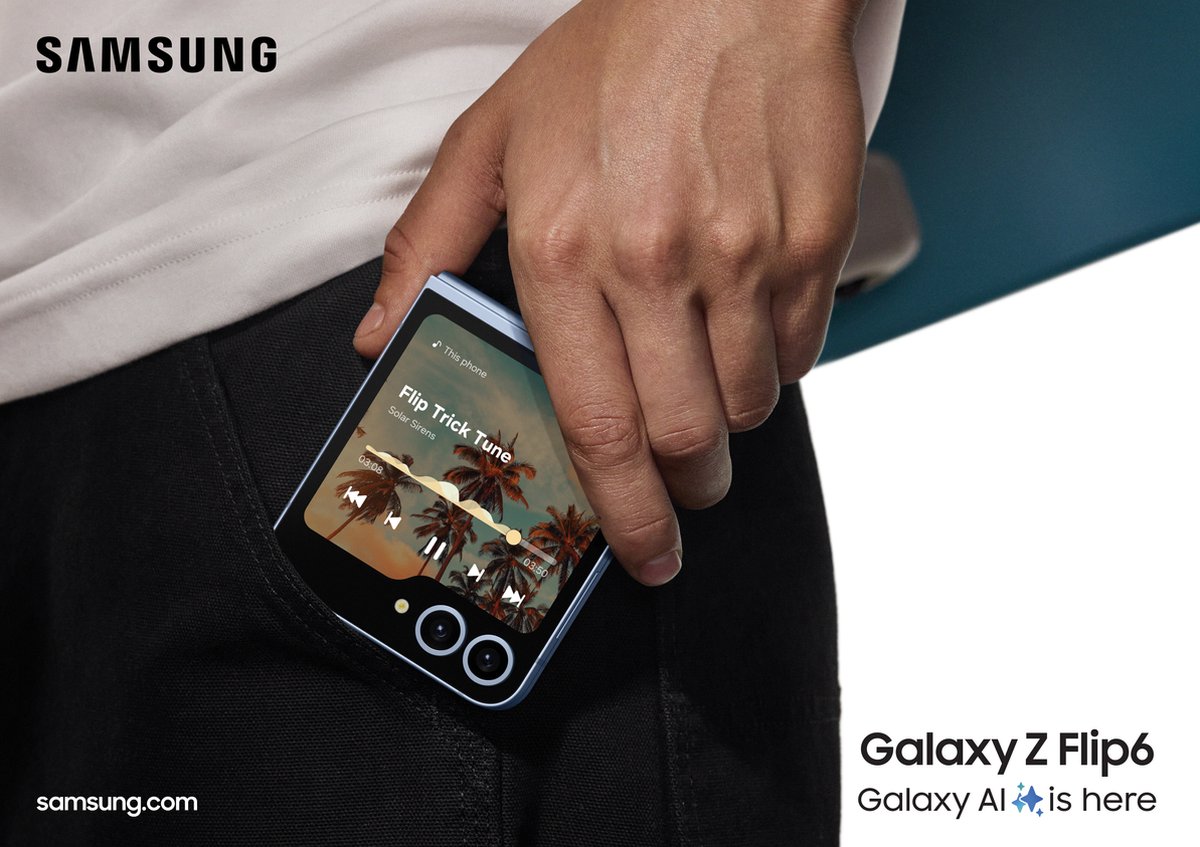 Samsung Galaxy Z Flip6 256GB Blauw