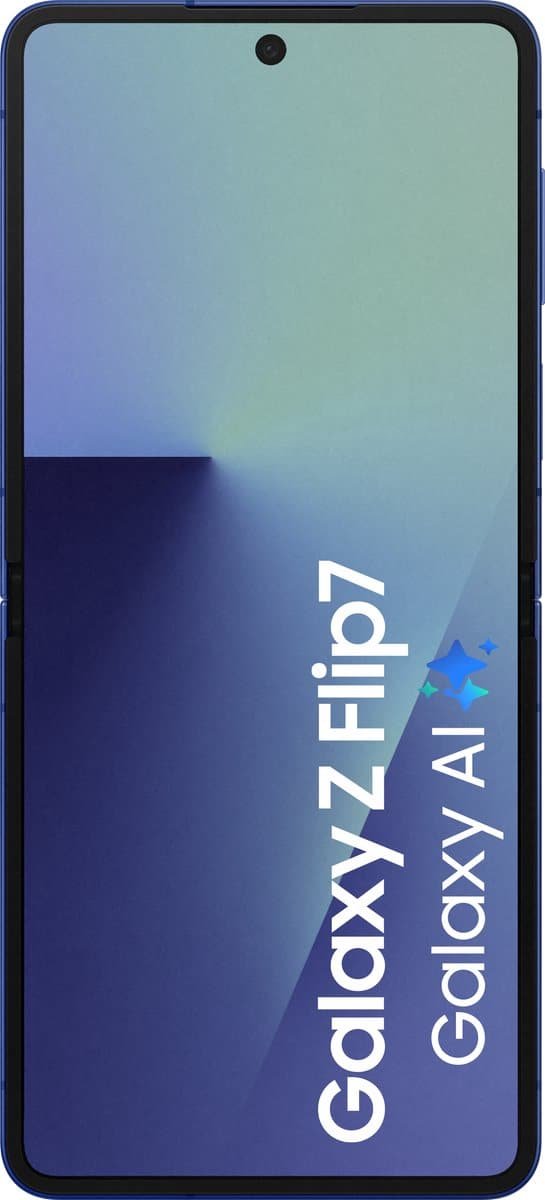 Wat vinden we goed aan de Samsung Galaxy Z Flip7 256GB Blue Shadow