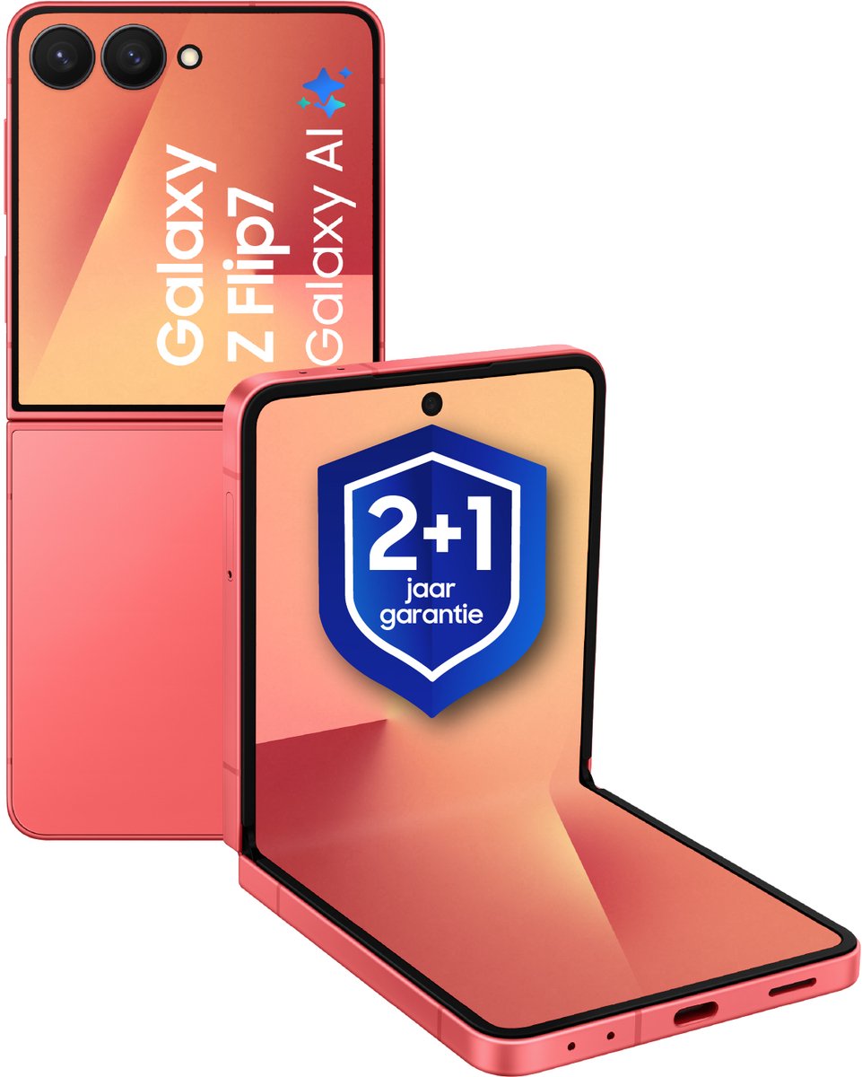 Samsung Galaxy Z Flip7 5G 512GB Coral Red