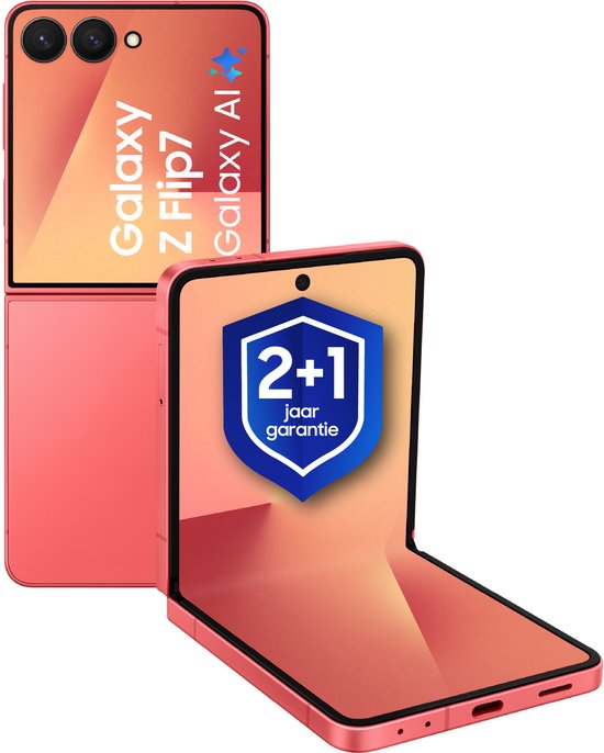 Samsung Galaxy Z Flip7 5G 512GB Coral Red
