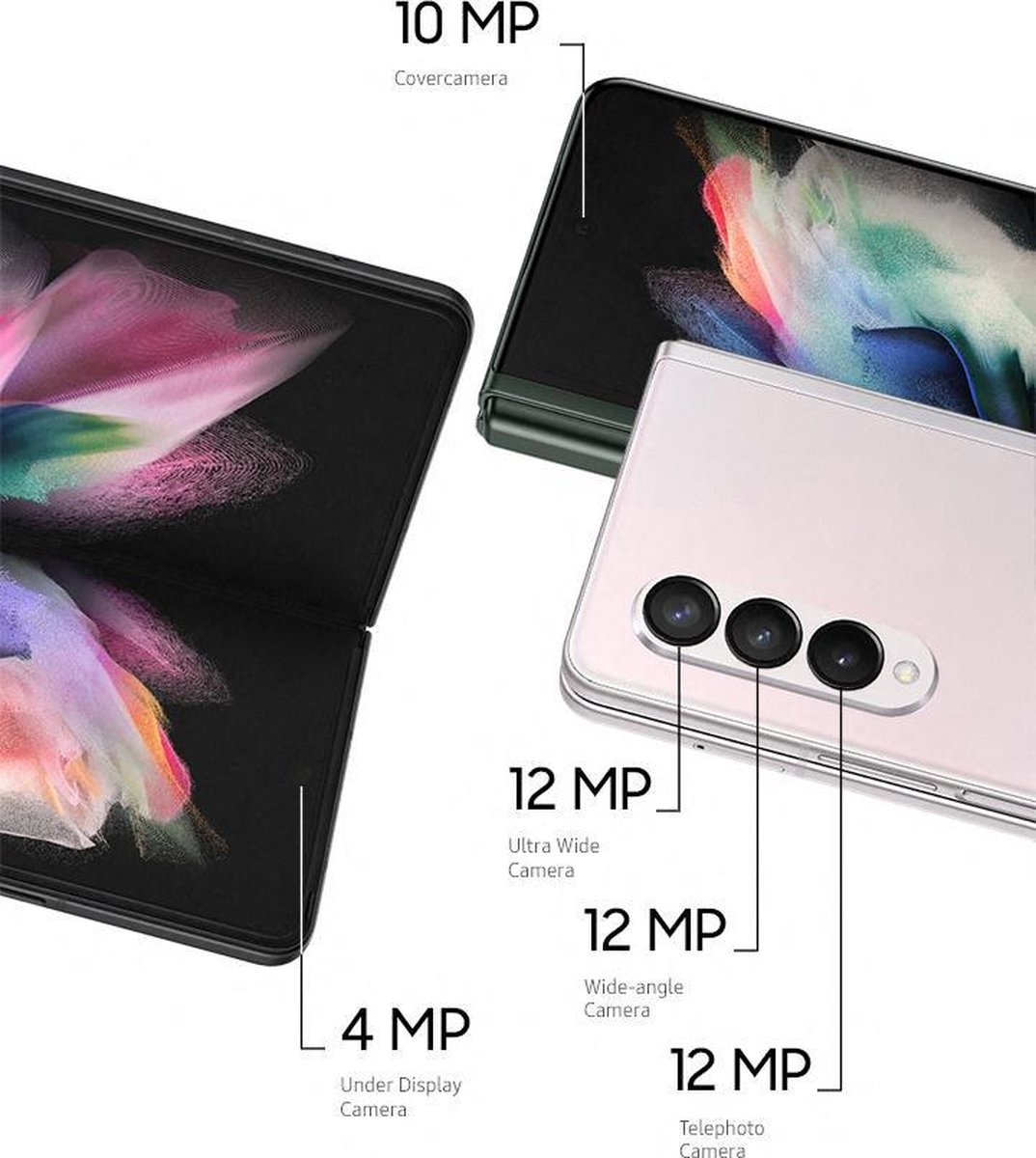 Samsung Galaxy Z Fold3 5G 256GB Phantom Silver