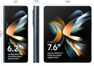 Samsung Galaxy Z Fold4 256GB 5G Graygreen
