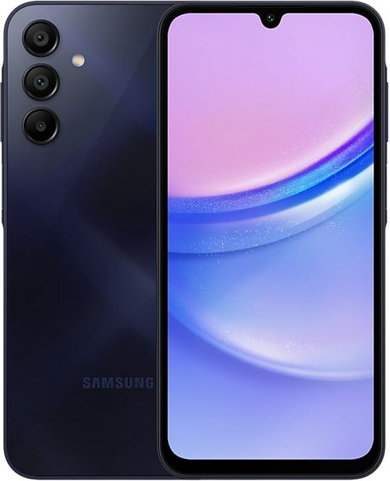 Samsung SM-A155FZKIEUE Smartphone 6.5" 8GB 256GB Blauw Zwart