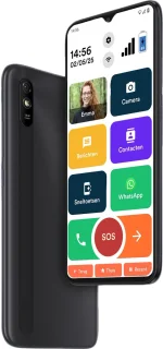 Senifone S1 Senioren Smartphone Zwart 64GB