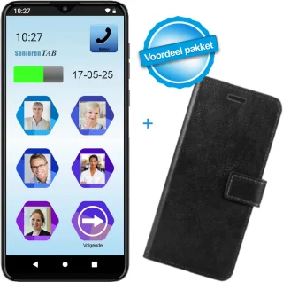 SeniorenTAB Easy Smartphone 64GB inclusief beschermhoes